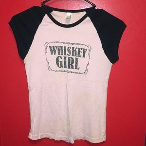 Whiskey girl Tee